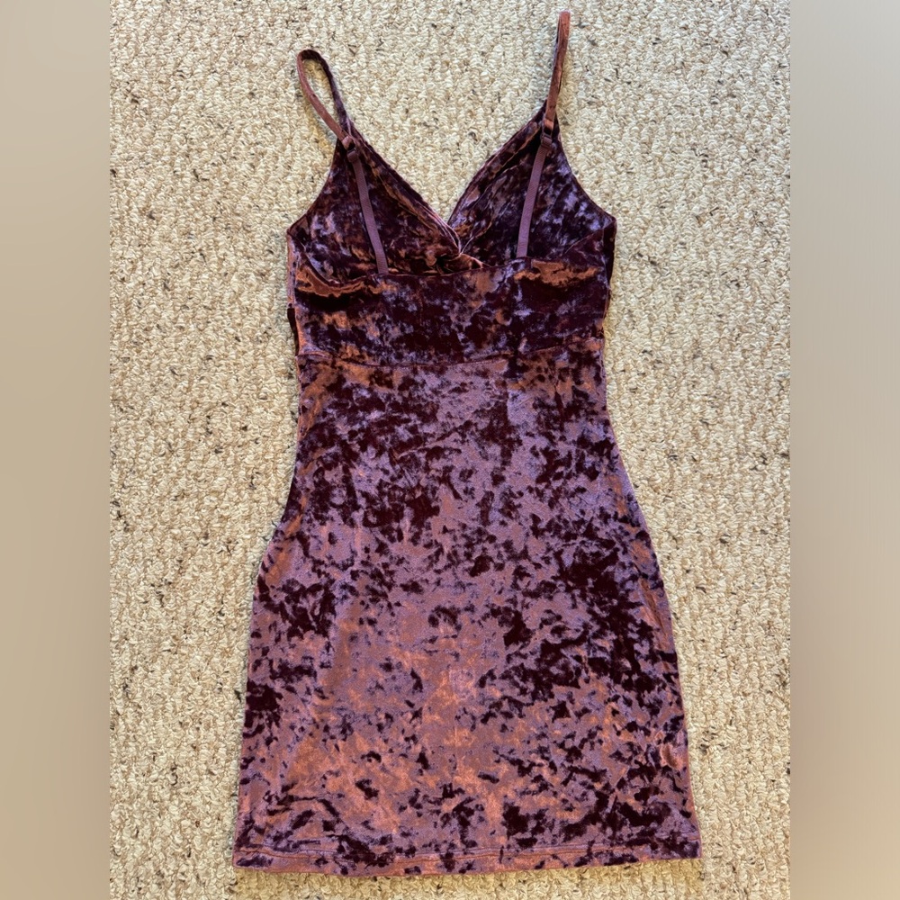 ~2 for $12~ FP Velvet Mini Dress - Picture 2 of 10